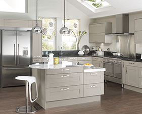 Canterbury Shown in Pebble Traditional Kitchens